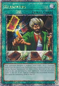 Reasoning (Quarter Century Secret Rare) #RA01-EN052