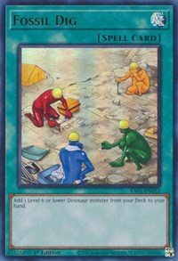 Fossil Dig (UR) #RA01-EN053