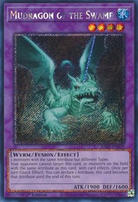 Mudragon of the Swamp (Platinum Secret Rare) #RA01-EN028