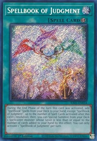 Spellbook of Judgment (Secret Rare) #RA01-EN054