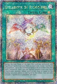 Spellbook of Judgment (Quarter Century Secret Rare) #RA01-EN054