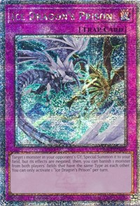 Ice Dragon's Prison (Quarter Century Secret Rare) #RA01-EN078