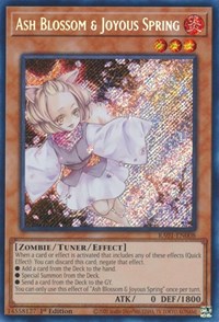 Ash Blossom & Joyous Spring (Secret Rare) #RA01-EN008