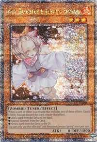 Ash Blossom & Joyous Spring (Quarter Century Secret Rare) #RA01-EN008