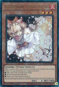 Ash Blossom & Joyous Spring (PUR) #RA01-EN008