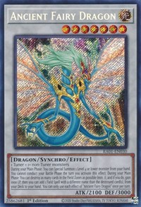 Ancient Fairy Dragon (Secret Rare) #RA01-EN030