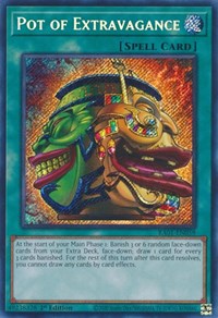 Pot of Extravagance (Secret Rare) #RA01-EN059