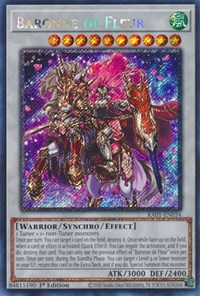 Baronne de Fleur (Platinum Secret Rare) #RA01-EN034