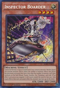 Inspector Boarder (Secret Rare) #RA01-EN010