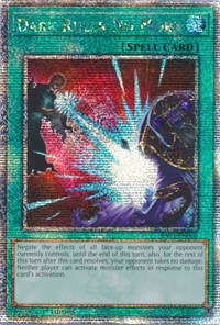 Dark Ruler No More (Quarter Century Secret Rare) #RA01-EN060
