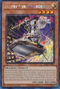 Inspector Boarder (Platinum Secret Rare) #RA01-EN010