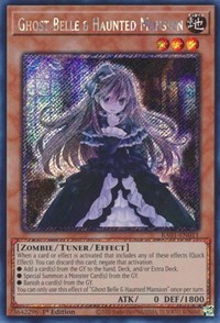 Ghost Belle & Haunted Mansion (Platinum Secret Rare) #RA01-EN011