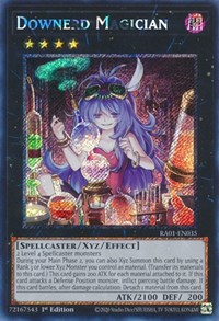 Downerd Magician (Platinum Secret Rare) #RA01-EN035