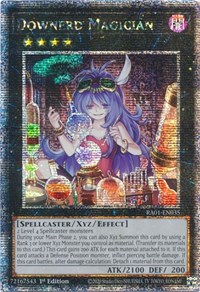Downerd Magician (Quarter Century Secret Rare) #RA01-EN035