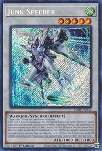 Junk Speeder (Secret Rare) #RA01-EN032