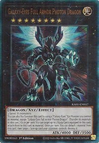 Galaxy-Eyes Full Armor Photon Dragon (PUR) #RA01-EN037