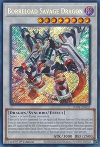 Borreload Savage Dragon (Secret Rare) #RA01-EN033