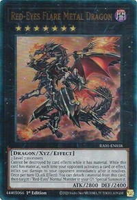Red-Eyes Flare Metal Dragon (PUR) #RA01-EN038