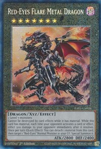 Red-Eyes Flare Metal Dragon (PCR) #RA01-EN038