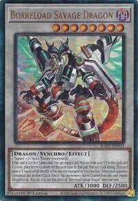 Borreload Savage Dragon (PUR) #RA01-EN033