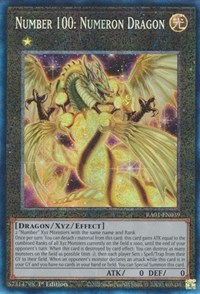 Number 100: Numeron Dragon (PCR) #RA01-EN039