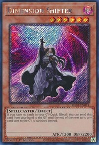 Dimension Shifter (Platinum Secret Rare) #RA01-EN014