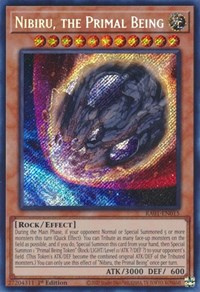 Nibiru, the Primal Being (Secret Rare) #RA01-EN015