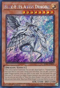 Blue-Eyes Abyss Dragon (Platinum Secret Rare) #RA01-EN016