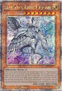 Blue-Eyes Abyss Dragon (Quarter Century Secret Rare) #RA01-EN016