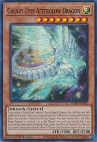 Galaxy-Eyes Afterglow Dragon #RA01-EN017