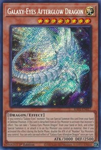 Galaxy-Eyes Afterglow Dragon (Secret Rare) #RA01-EN017