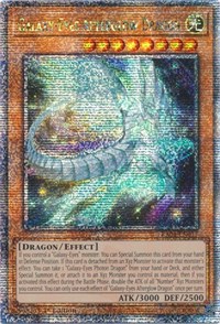 Galaxy-Eyes Afterglow Dragon (Quarter Century Secret Rare) #RA01-EN017