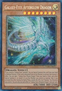 Galaxy-Eyes Afterglow Dragon (PCR) #RA01-EN017