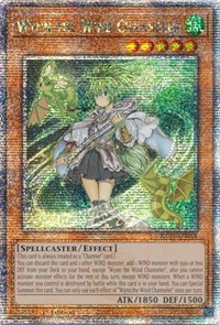 Wynn the Wind Channeler (Quarter Century Secret Rare) #RA01-EN018