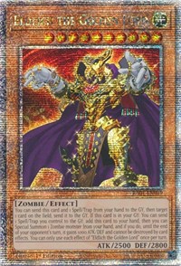 Eldlich the Golden Lord (Quarter Century Secret Rare) #RA01-EN019