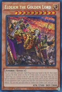 Eldlich the Golden Lord (Alternate Art) (Secret Rare) #RA01-EN019