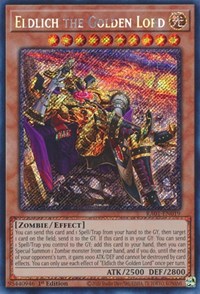 Eldlich the Golden Lord (Alternate Art) (Platinum Secret Rare) #RA01-EN019