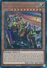 Eldlich the Golden Lord (Alternate Art) (PUR) #RA01-EN019