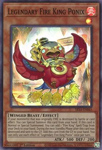Legendary Fire King Ponix #SR14-EN045