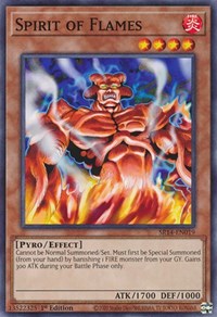 Spirit of Flames #SR14-EN019
