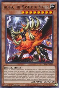 Alpha, the Master of Beasts #SR14-EN022