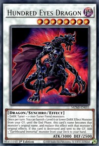 Hundred Eyes Dragon #MZMI-EN051