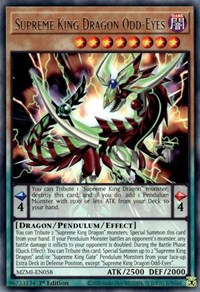 Supreme King Dragon Odd-Eyes #MZMI-EN058