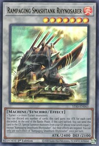 Rampaging Smashtank Rhynosaber #STAS-EN043