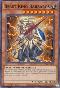 Beast King Barbaros #STAX-EN031
