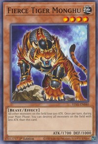 Fierce Tiger Monghu #STAX-EN040