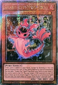 Snake-Eyes Poplar (Quarter Century Secret Rare) #PHNI-EN012