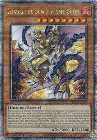 Horus the Black Flame Deity (Quarter Century Secret Rare) #PHNI-EN018
