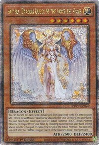 Saffira, Dragon Queen of the Voiceless Voice (Quarter Century Secret Rare) #PHNI-EN020