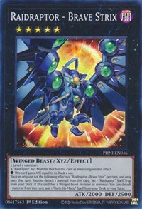 Raidraptor - Brave Strix #PHNI-EN046